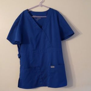 Blue Grey's Anatomy scrub top